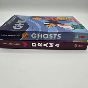 SCHOLASTIC Novels Ghost & Drama Raina Telgemeier